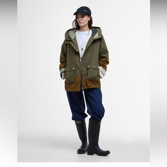 🍂NWT Barbour Hayley Showerproof Jacket - Picture 1 of 14